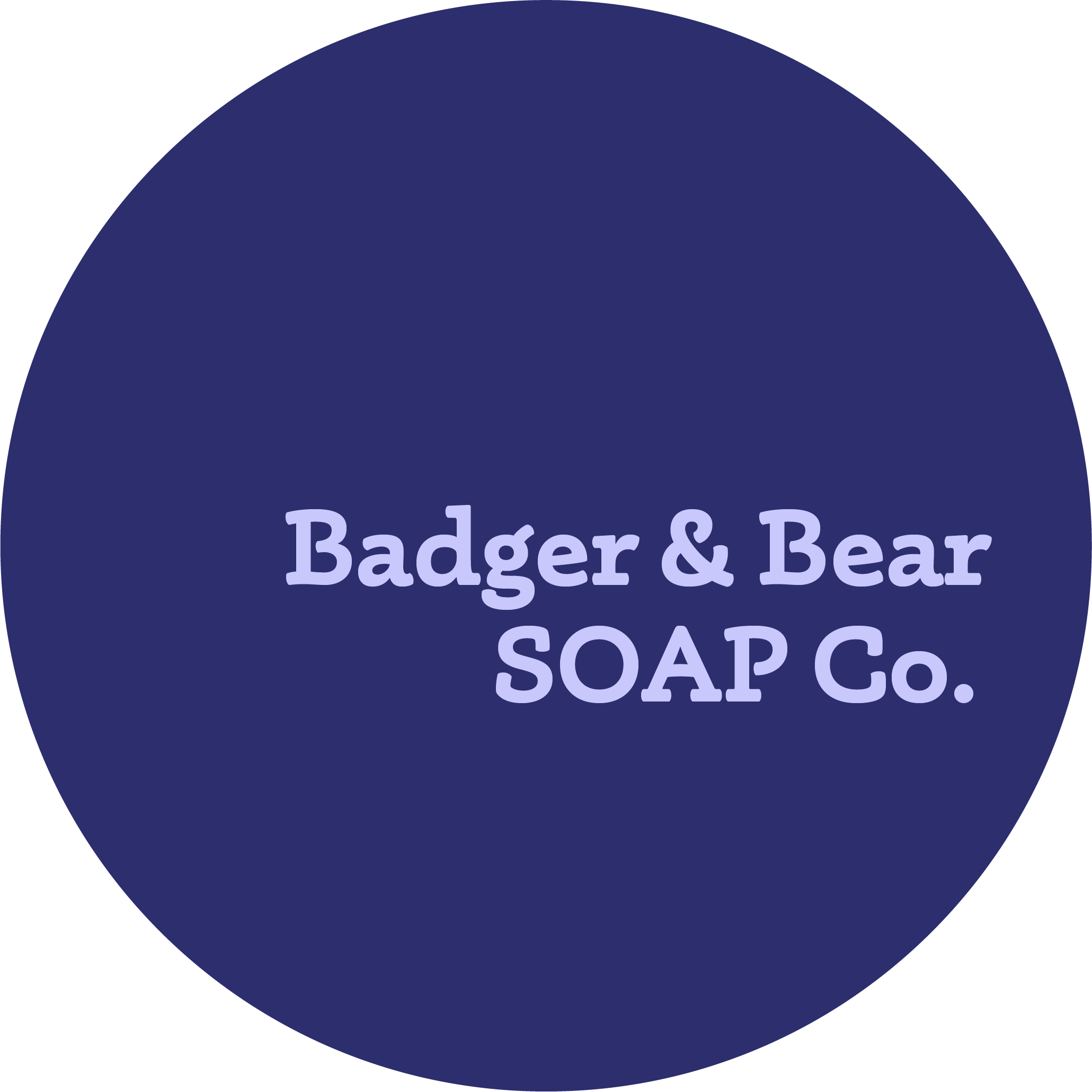 badger and bear soap co logo